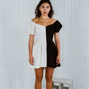 Fashion Brand Company Black and White Virgin Mini